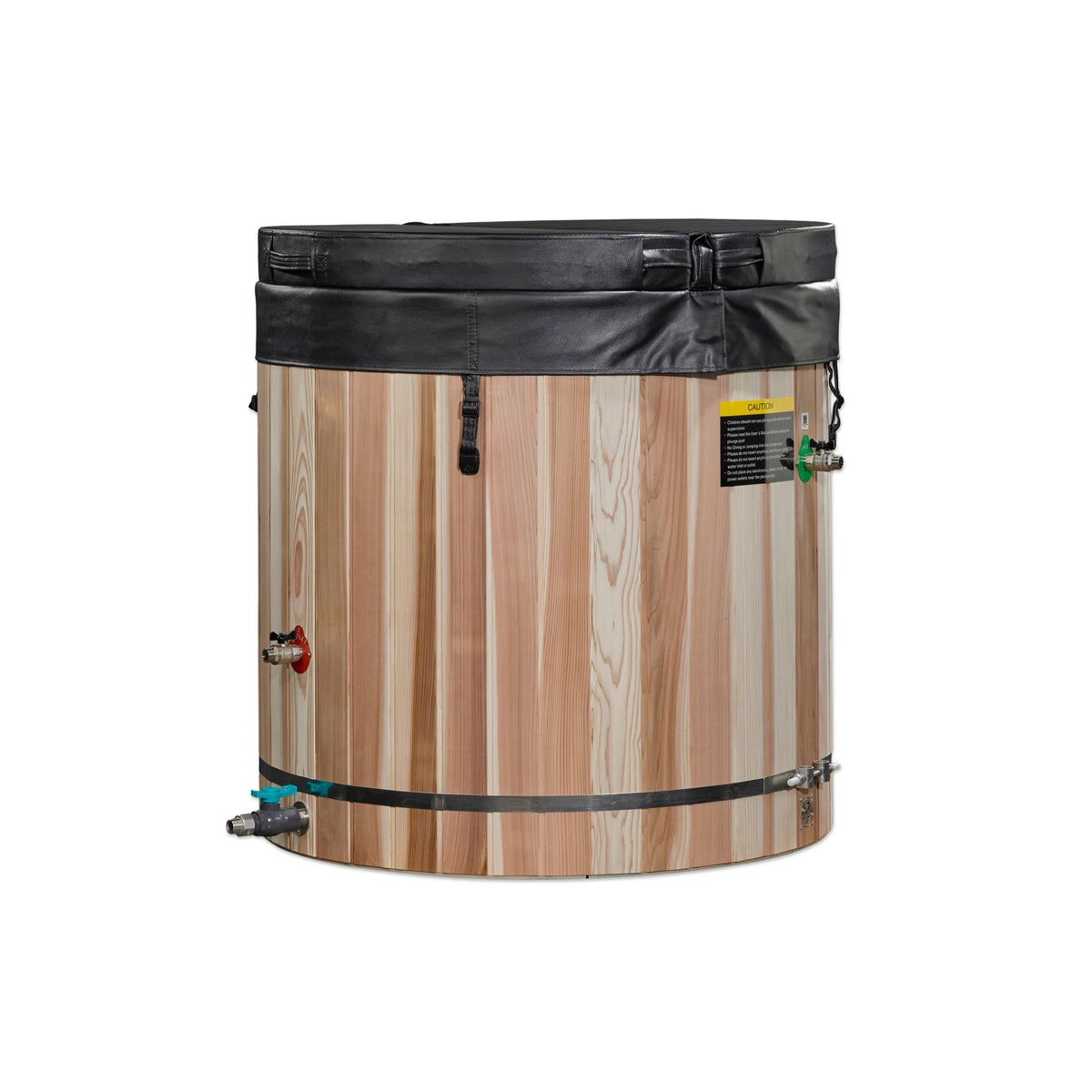 Dynamic Cold Therapy Pacific Cedar Barrel Cold Plunge – Stainless Steel