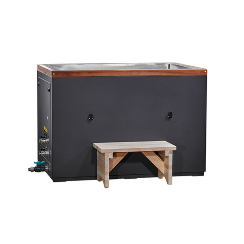 Dynamic Cold Therapy CUBOID | Stainless Steel Cold Plunge | 50-Inch