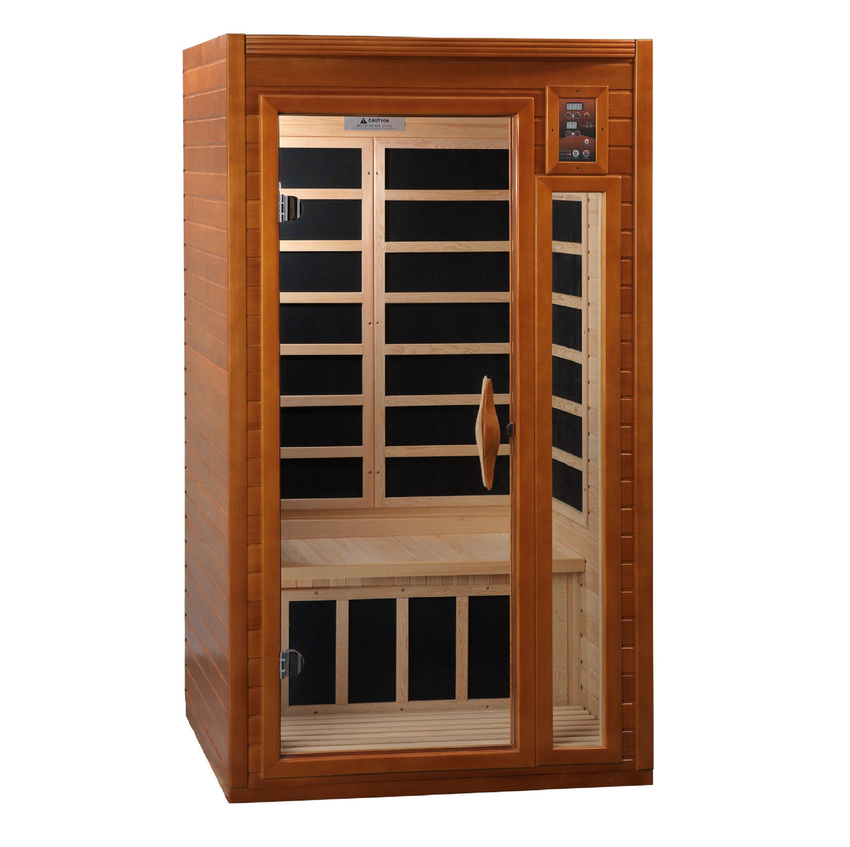 Dynamic Barcelona 1-2 person low EMF infrared sauna, model DYN-6106-01