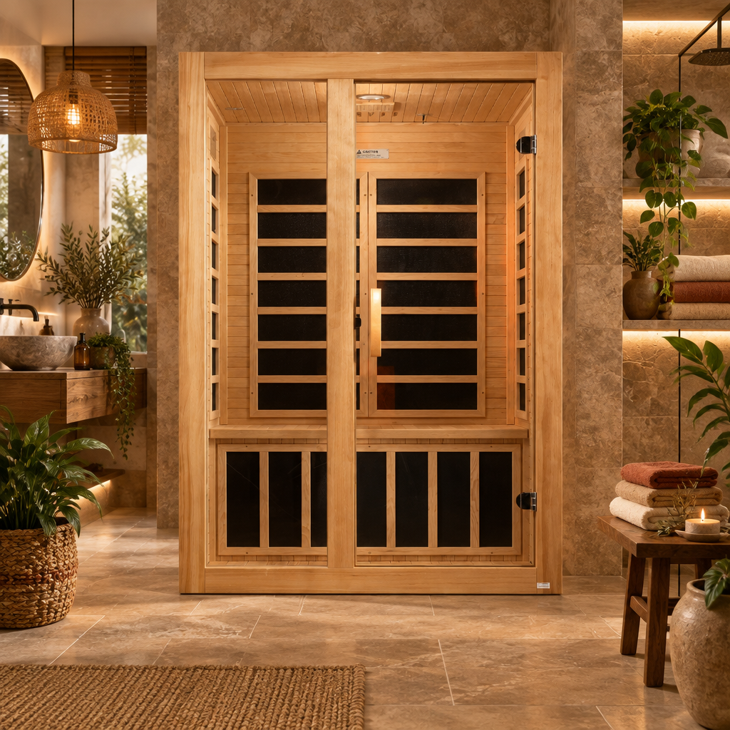 Dynamic Santiago 2 Person Low EMF Far Infrared Sauna