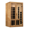 Dynamic Santiago 2 person low EMF infrared sauna, model DYN-6209-01