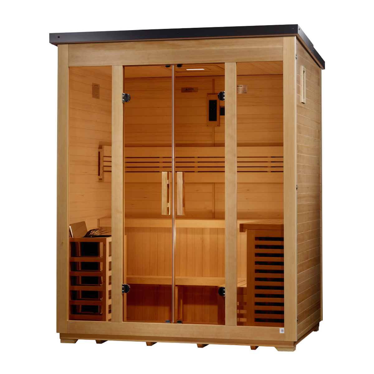 Golden Designs Vorarlberg 5 person outdoor sauna, supplier image 2, GDI-8005-01