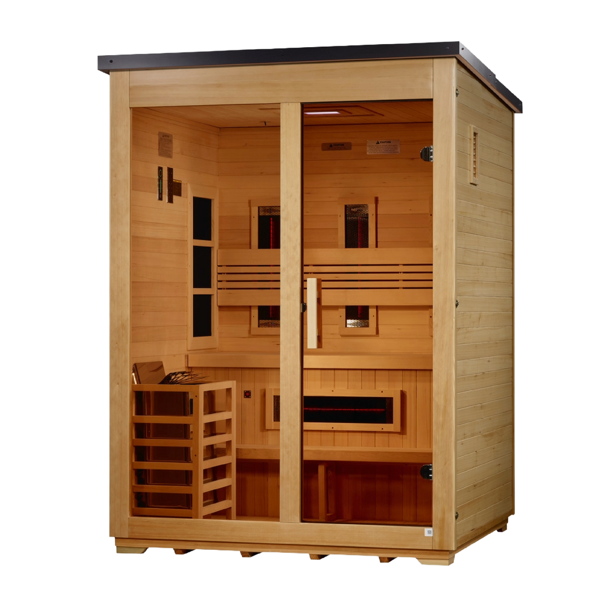 Golden Designs Carinthia 3 person outdoor sauna, supplier image 2, GDI-8023-01