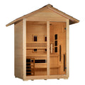 Golden Designs Carinthia 3 person outdoor classic hybrid sauna, GDI-8123-01