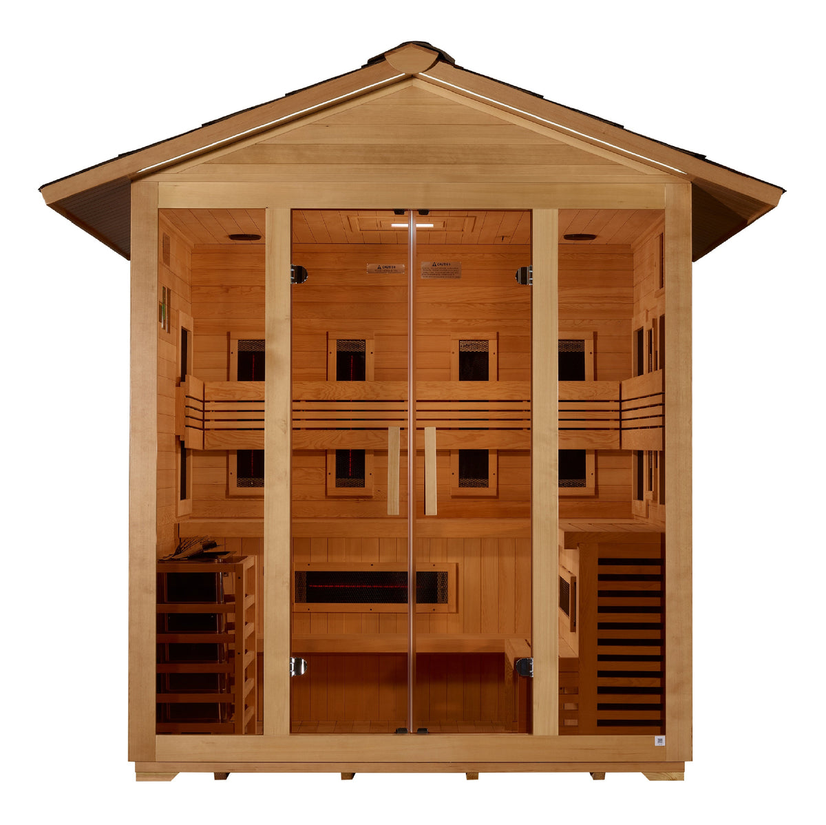 Golden Designs Gargellen 5 person outdoor sauna, supplier image 2, GDI-8125-01