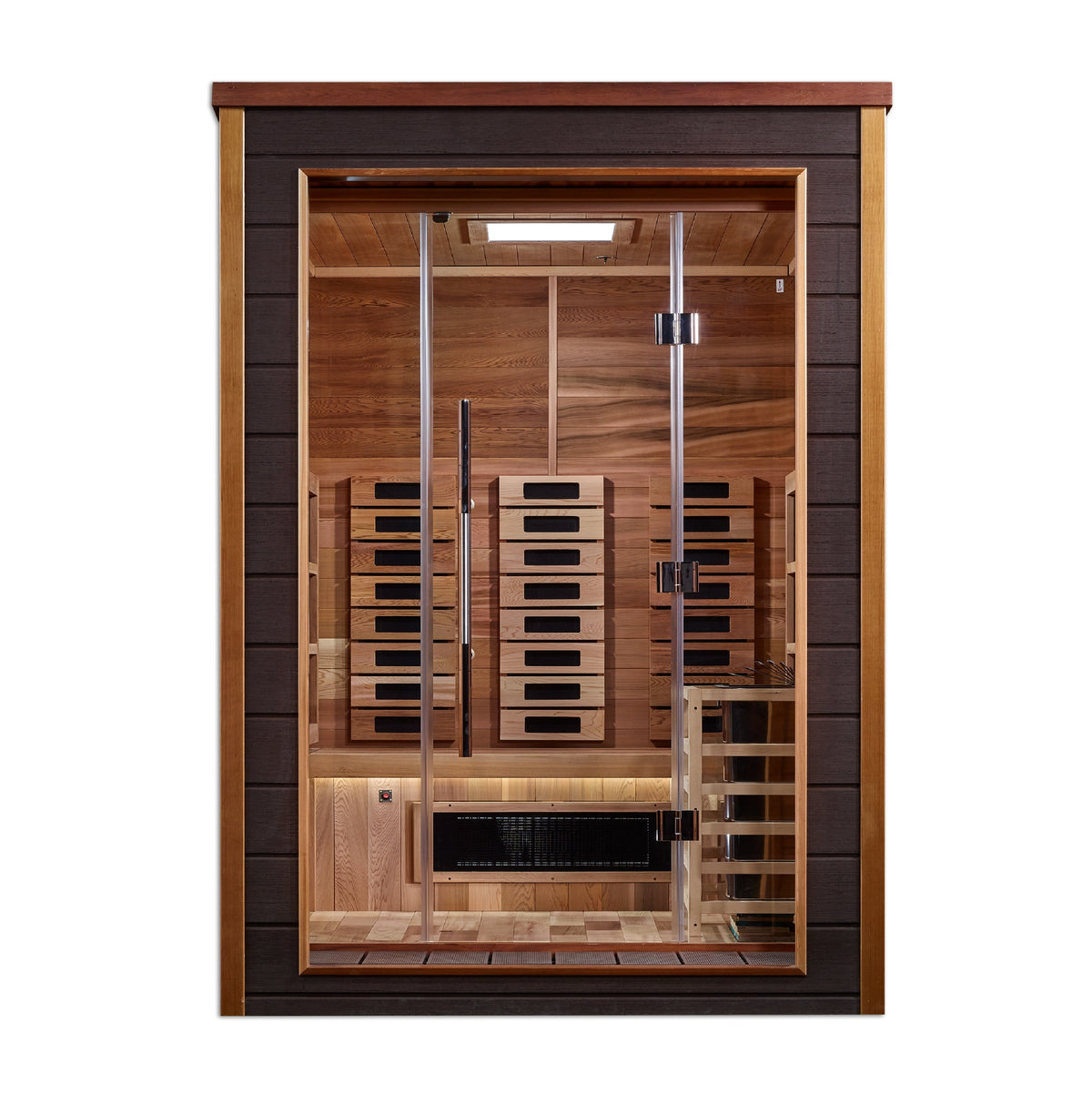 Golden Designs Nora 2 person outdoor sauna, supplier image 3, GDI-8222-01