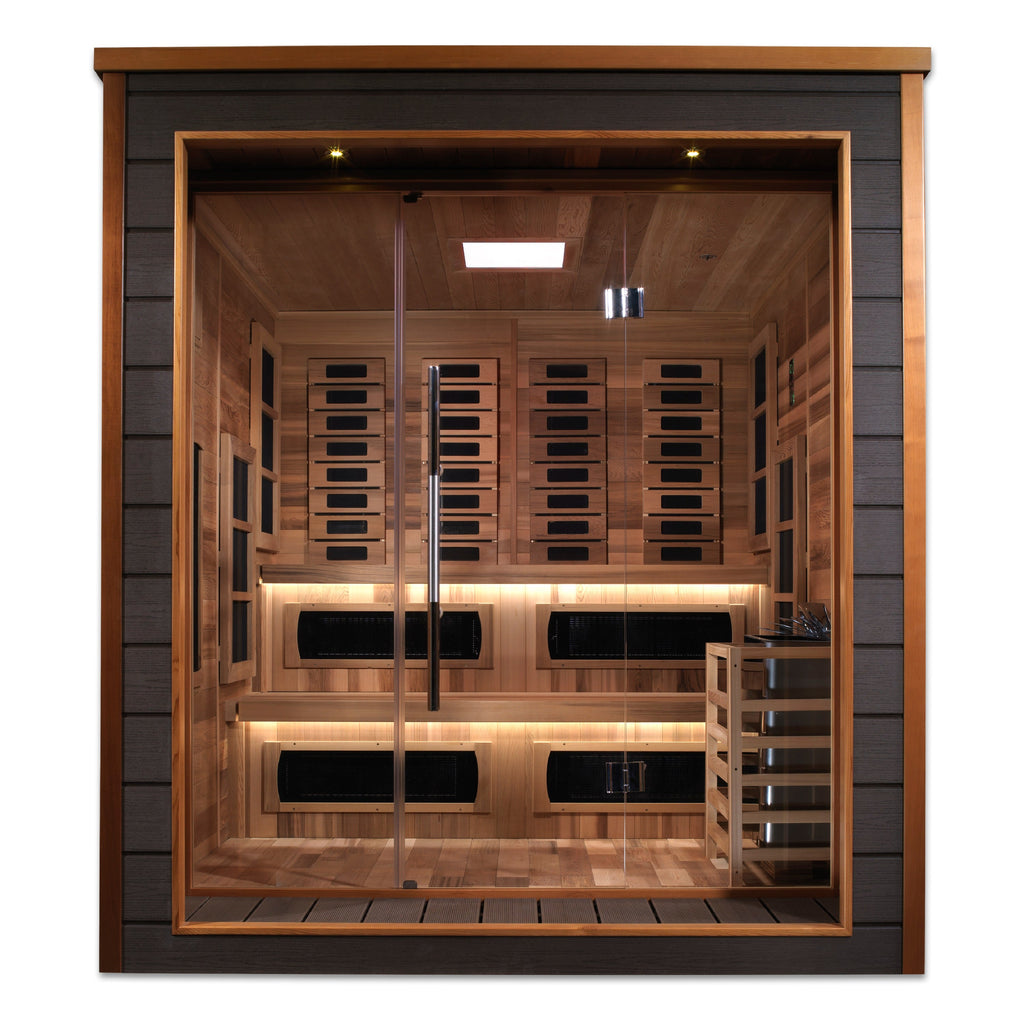 Golden Designs Karlstad 6 person outdoor sauna, supplier image 3, GDI-8226-01