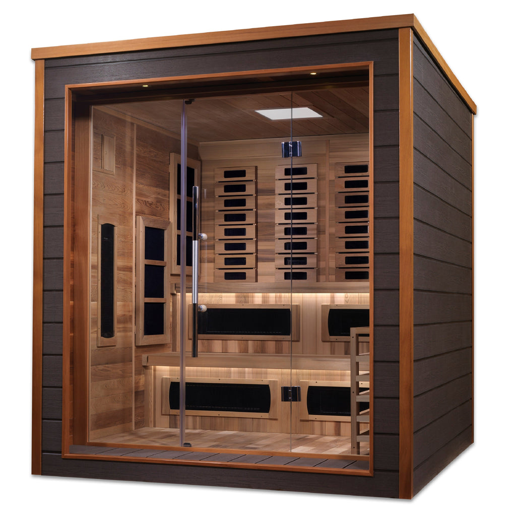 Golden Designs Karlstad 6 person outdoor sauna, supplier image 2, GDI-8226-01