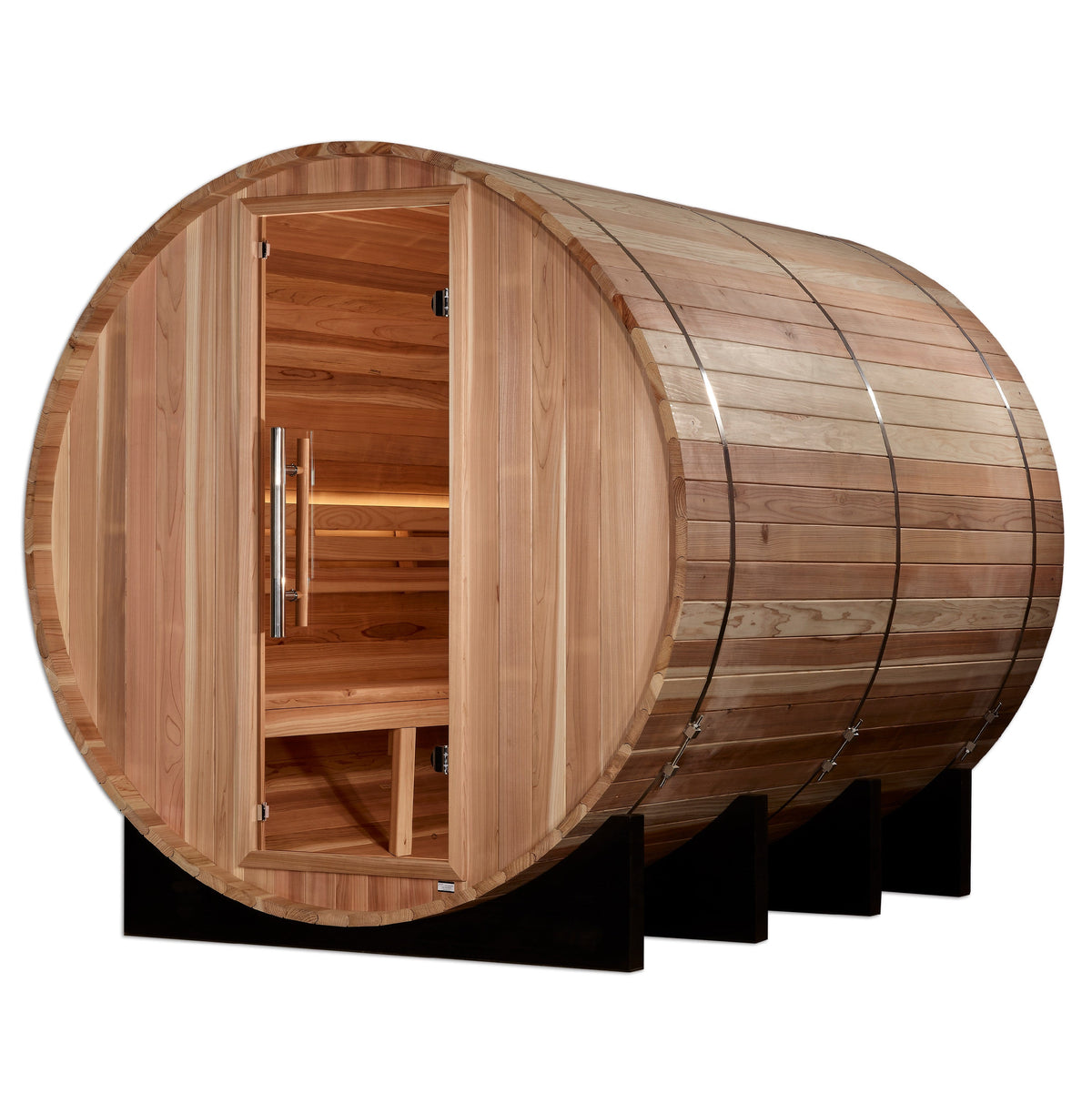 Golden Designs Klosters 6 person outdoor sauna, supplier image 3, GDI-B006-01