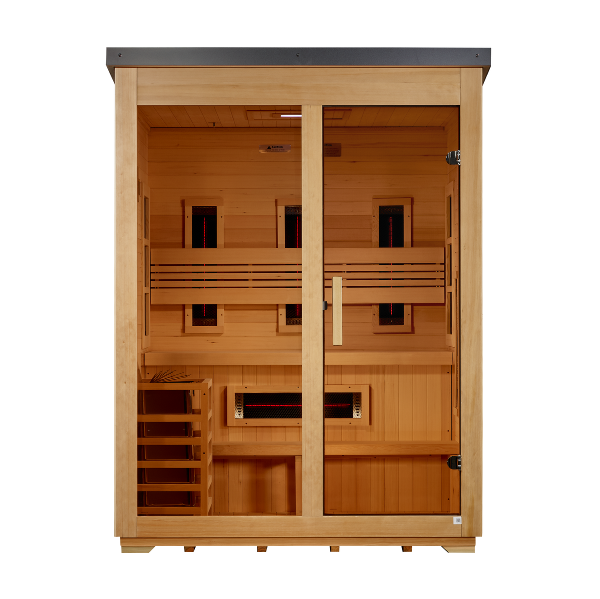 Golden Designs Carinthia 3 person outdoor sauna, supplier image 3, GDI-8023-01