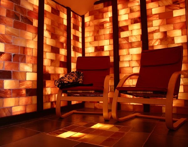 Classic Himalayan Salt Wall Kit – 35 Sq. Ft. | 4″ × 8″ Bricks